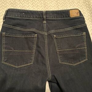 American Eagle High Rise Skinny 8R Dark Wash Jeans